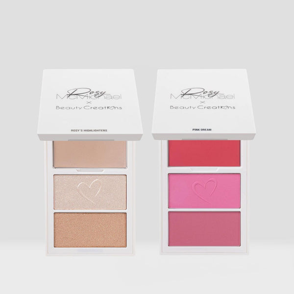 Rosy McMichael X Beauty Creations - Set De Rubor E Iluminador - Bundle